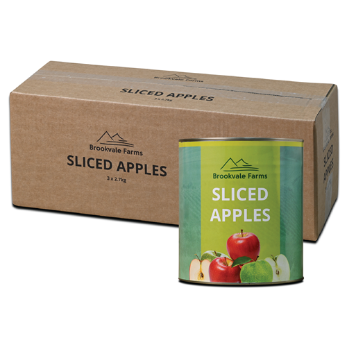 BROOKVALE FARMS 2.7KG SLICED APPLE