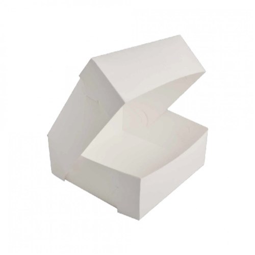 8INx8INx10IN MILKBOARD CAKE BOX (50)