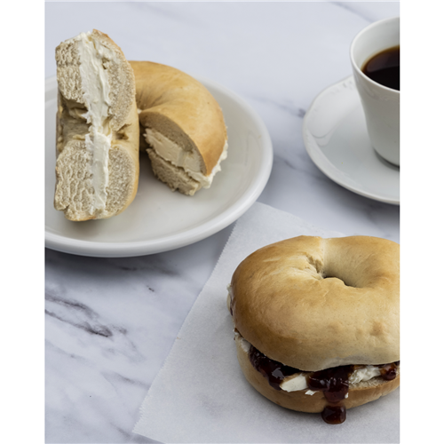 SBN (5) BROOKLYN STYLE PLAIN BAGELS*