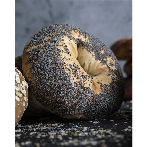 SBN (5) BROOKLYN STYLE POPPY SEED BAGELS*