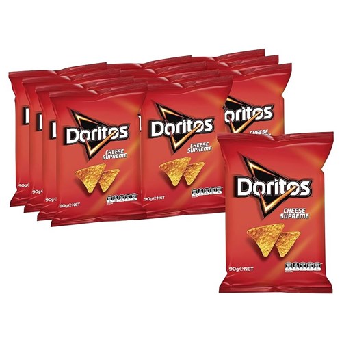 DORITOS 90G x 12 CHEESE SUPREME*