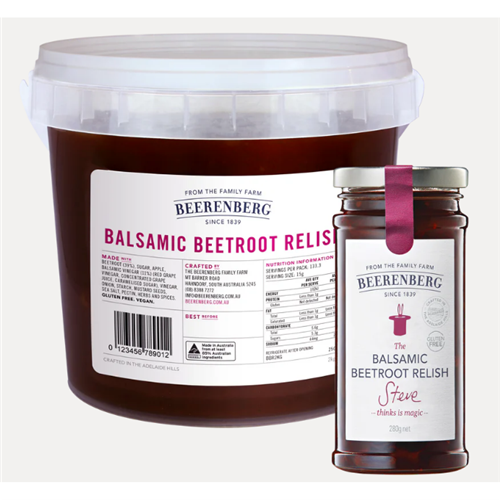 BEERENBERG 2KG BALSAMIC BEETROOT RELISH