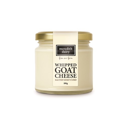MEREDITH 100G x 6 LIGHTLY SALTED WHIPPED GOAT CHEESE*