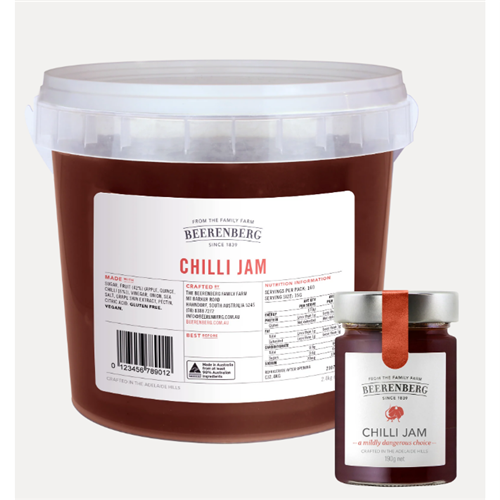 BEERENBERG 2KG CHILLI JAM RELISH