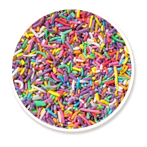 DOLLAR SWEETS 1.5KG RAINBOW BRIGHT CAKE TOP