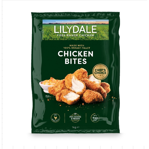 LILYDALE 1KG CRUMBED CHICKEN BITES*
