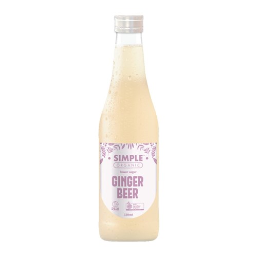 SIMPLE 330ML X 12 ORGANIC GINGER BEER