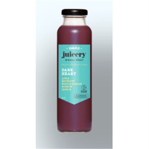 SIMPLE 325ML X 12 JUICERY DARK HEART
