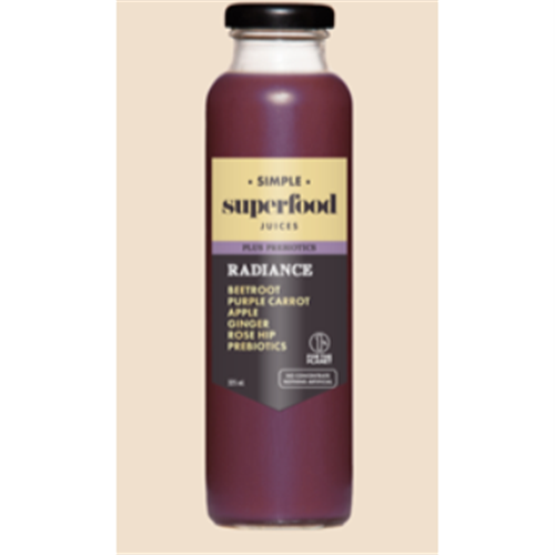 SIMPLE 325MLX12 SUPERFOOD JUICE RADIANCE