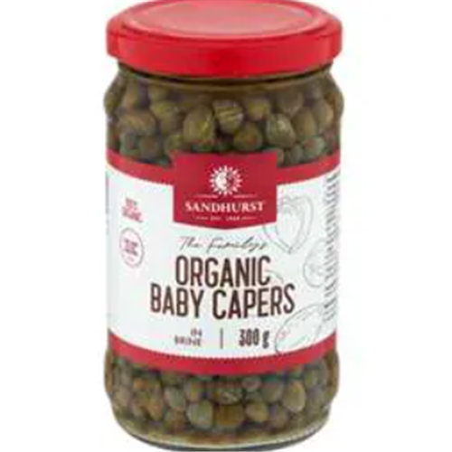 SF 300G ORGANIC BABY CAPERS