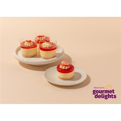 PRIESTLEYS 8 X IND STRAW & CREAM C/CAKE GF 1-986