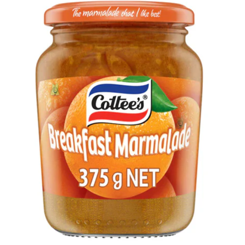 COTTEE'S 375G BREAKFAST MARMALADE