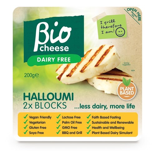 BIO CHEESE 200G X 8 PLANT BASED HALLOUMI*