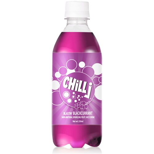 CHILL J 24 X 250ML BLACKCURRANT