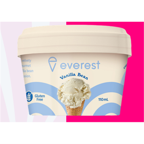 EF 24X110ML VANILLA BEAN ICE CREAM*