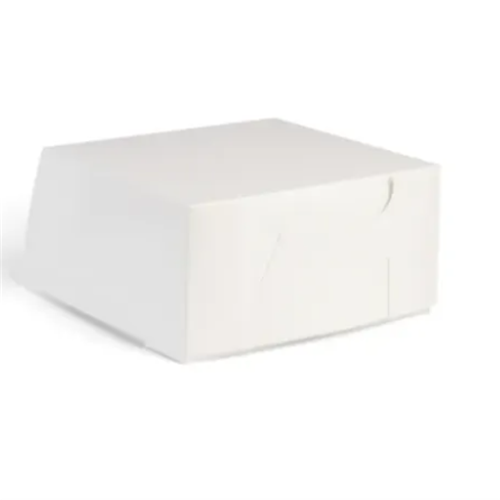 10INx10INx6IN MILKBOARD CAKE BOX (50)