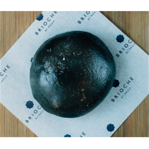 LAURENT 80G X 65 CHARCOAL BRIOCHE BURGER BUN*