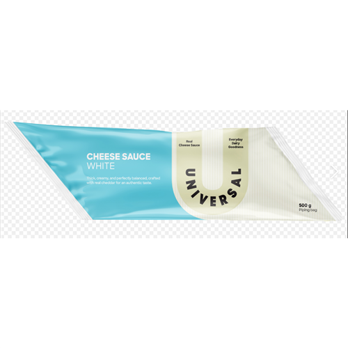 UNIVERSAL 500G WHITE CHEESE SAUCE*